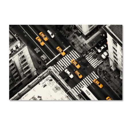 Trademark Fine Art Stefan Klören 'Yellow Flow' Canvas Art, 22x32 1X01994-C2232GG